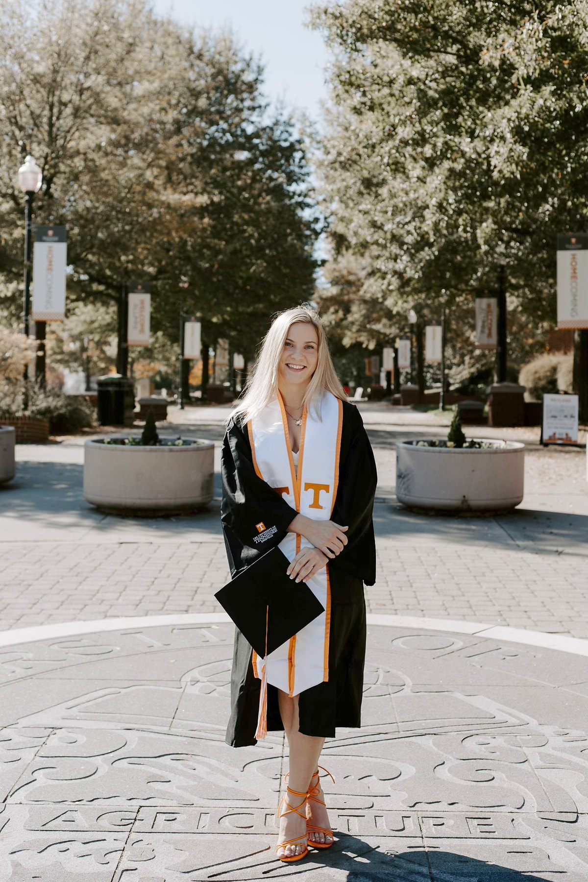 Leigh Kostmayer at her University of Tennessee graduation